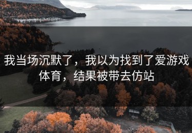 我当场沉默了，我以为找到了爱游戏体育，结果被带去仿站