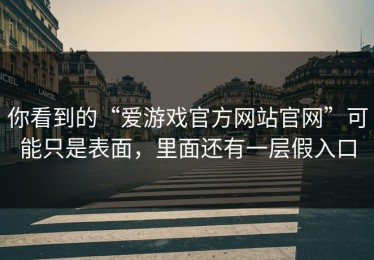 你看到的“爱游戏官方网站官网”可能只是表面，里面还有一层假入口